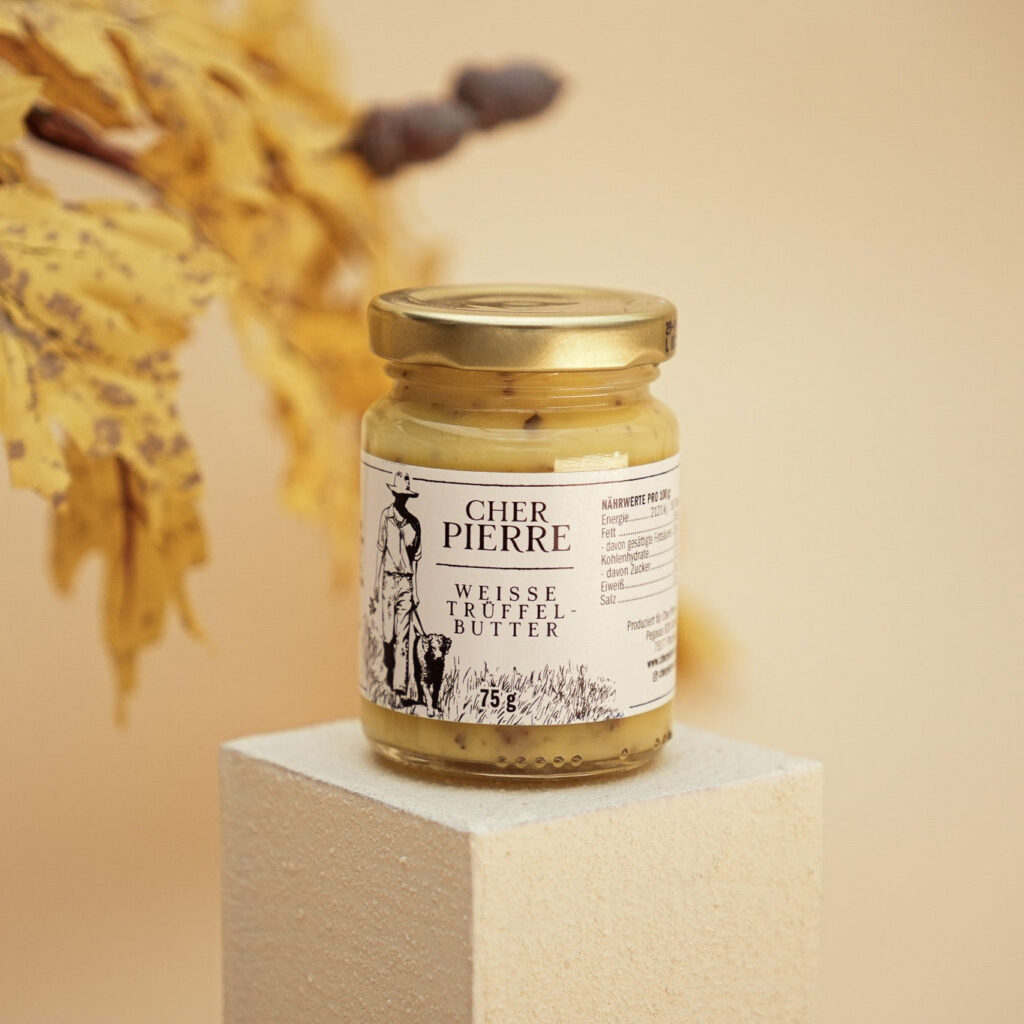 Weiße Trüffelbutter geklärt 75 g von Cher Pierre